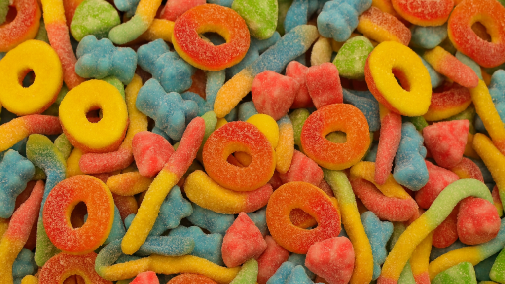 עולם הגומי והסוכריות