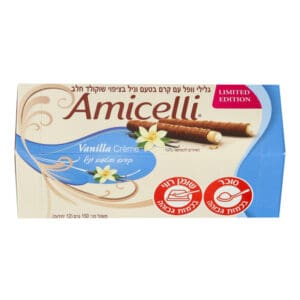Amicelli גלילי וופל שוקולד חלב