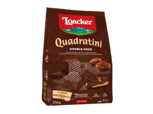 Loacker Quadratini דאבל שוקולד dark