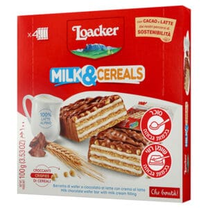 Loacker דגנים שוקו ודגנים