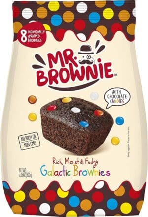 Mr Brownie בראוניז שוקולד סוכריות צבעוניות