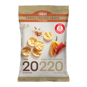 TODAY חטיף חלבון מלוח בטעם גריל