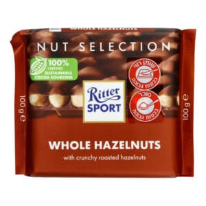 100 גרם Ritter אגוזי לוז שלמים