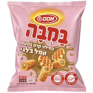 במבה במילוי וופל בלגי