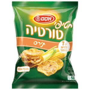חטיפי פריכונים טורטיה תירס 60 גרם