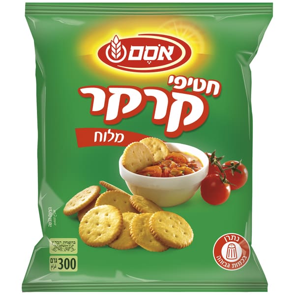 חטיפי קרקר מלוח 300 גרם