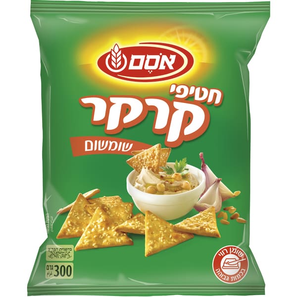חטיפי קרקר שומשום 300 גרם