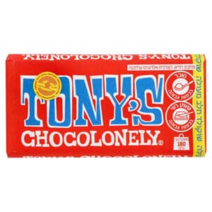 180 גרם שוקולד טוני'ס שוקולד חלב מעולה