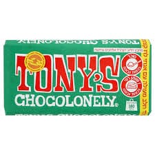180 גרם שוקולד טוני'ס חלב עם אגוזי לוז