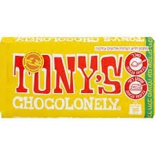 180 גרם שוקולד טוני'ס חלב עם שקדים ודבש
