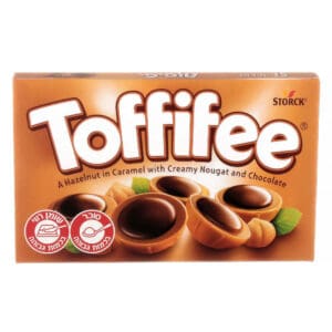 125 גרם מארז סוכריות טופי עם אגוזי לוז