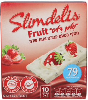 מארז סליים פרוט בטעם יוגורט תות מארז 5 יח'