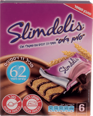 מארז סלים דליס חצי מצופה מארז 6 יח'