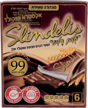 מארז סלים דליס מהדורה מיוחדת שוקולד חלב מארז 6 יח'