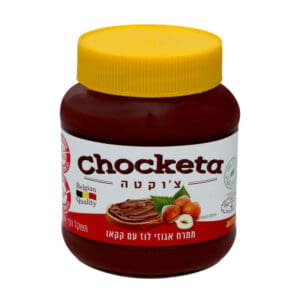 ממרח אגוזי לוז עם קקאו צ'וקטה 350 גרם