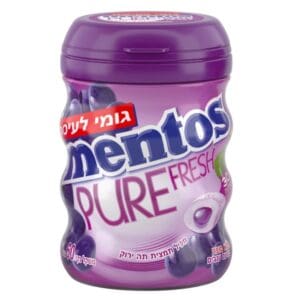 מנטוס Pure Fresh בקבוק 60 גרם ענבים