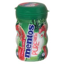 מנטוס Pure Fresh בקבוק גדול 90 גרם אבטיח