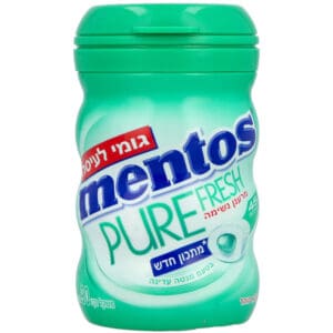 מנטוס Pure Fresh בקבוק גדול 90 גרם מנטה עדינה