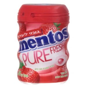 מנטוס Pure Fresh בקבוק גדול 90 גרם תות