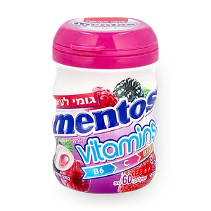 מנטוס Vitamin בקבוק בטעם פירות יער