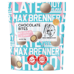 מקס ברנר שוקולד בייטס לבן וקוקוס