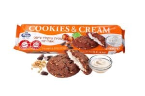 מרבה קוקיס אנד קרם במילוי קרם וניל