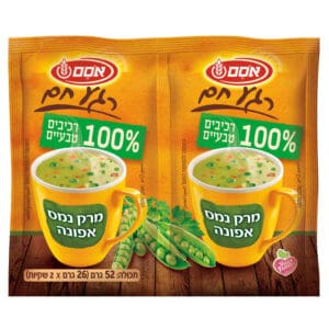 מרק נמס אפונה זוג