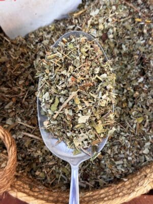 עלי פטל אדום