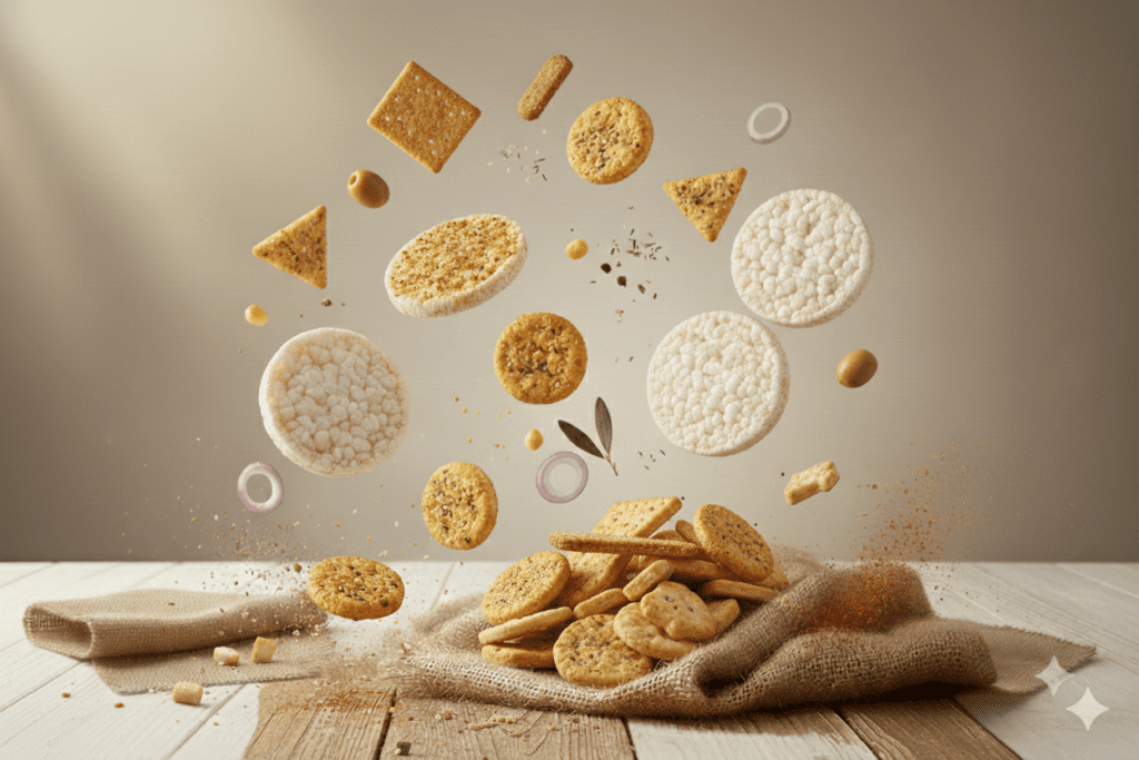 פריכיות וקרקרים