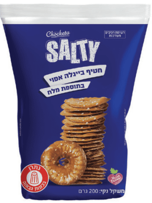 צ'יקיטה בייגלה שטוח בתוספת מלח