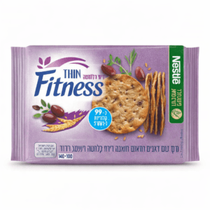 קרקרים דקים פיטנס זיתי קלמטה