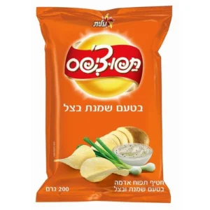 תפוצ'יפס שמנת בצל