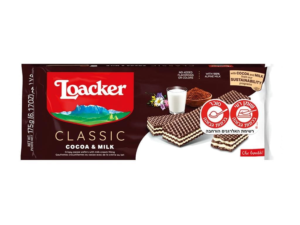 Loacker Classic שוקו חלב