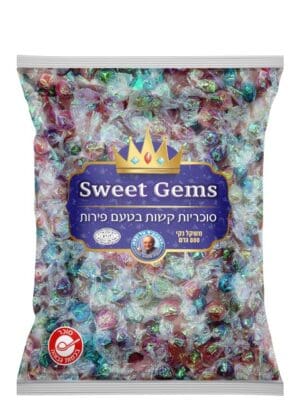 סוכריות יהלום צבעוני