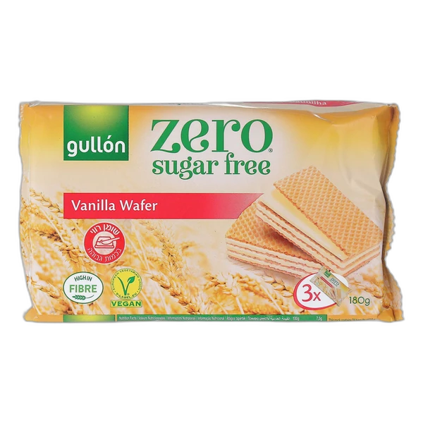 וופל גולון ללא תוספת סוכר וניל