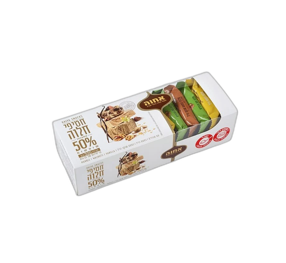 חטיפי חלווה אישי אחווה ללא סוכר