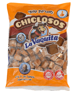 טופי קרמל ריבת חלב 800 גרם וקסמן