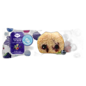 עוגת אחוה פירות יער ללא תוספת סוכר