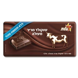 שוקולד פרה מריר ללא סוכר