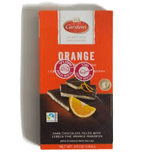 טבלת שוקולד מרציפן תפוז Ritter Sport