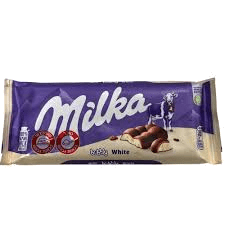 מילקה שוקולד אוורירי לבן Milka