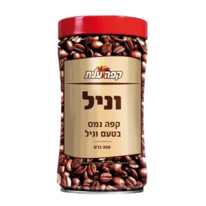 קפה נמס עלית בטעם וניל