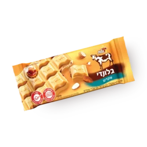 שוקולד פרה בלונדי שקדים