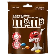 M&M חום 150 גרם