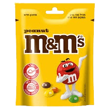 M&M צהוב 150 גרם
