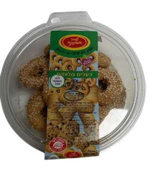 עוגיות כעכים מלוחים ללא סוכר