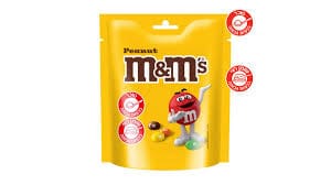 M&M צהוב 250 גרם