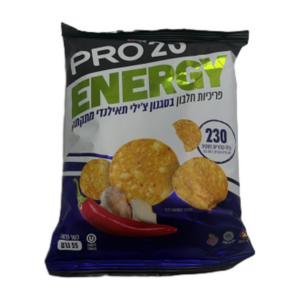 פריכיות חלבון בסגנון צ׳ילי תאילנדי PRO20 אנרג׳י 55 גרם