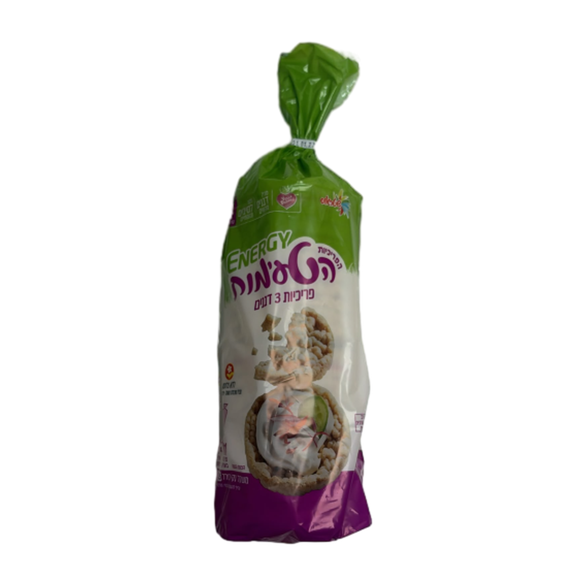 הפריכיות הטעימות 3 דגנים אנרג׳י 135 גרם